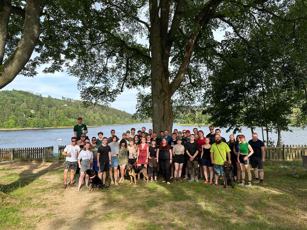 ANW Hochschulgruppe Gruppenfoto aus 2024
